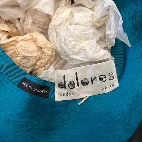 Fabulous, Vintage, Dolores of England and Paris, brimmed Hat. 1954. - Picture 3 of 10